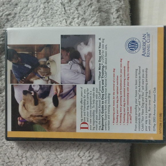AKC Your New Dog dvd - Picture 2 of 3